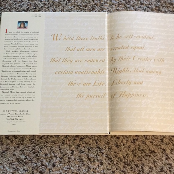 1776 Yankee Doodle America Hard back Book - Picture 2 of 8